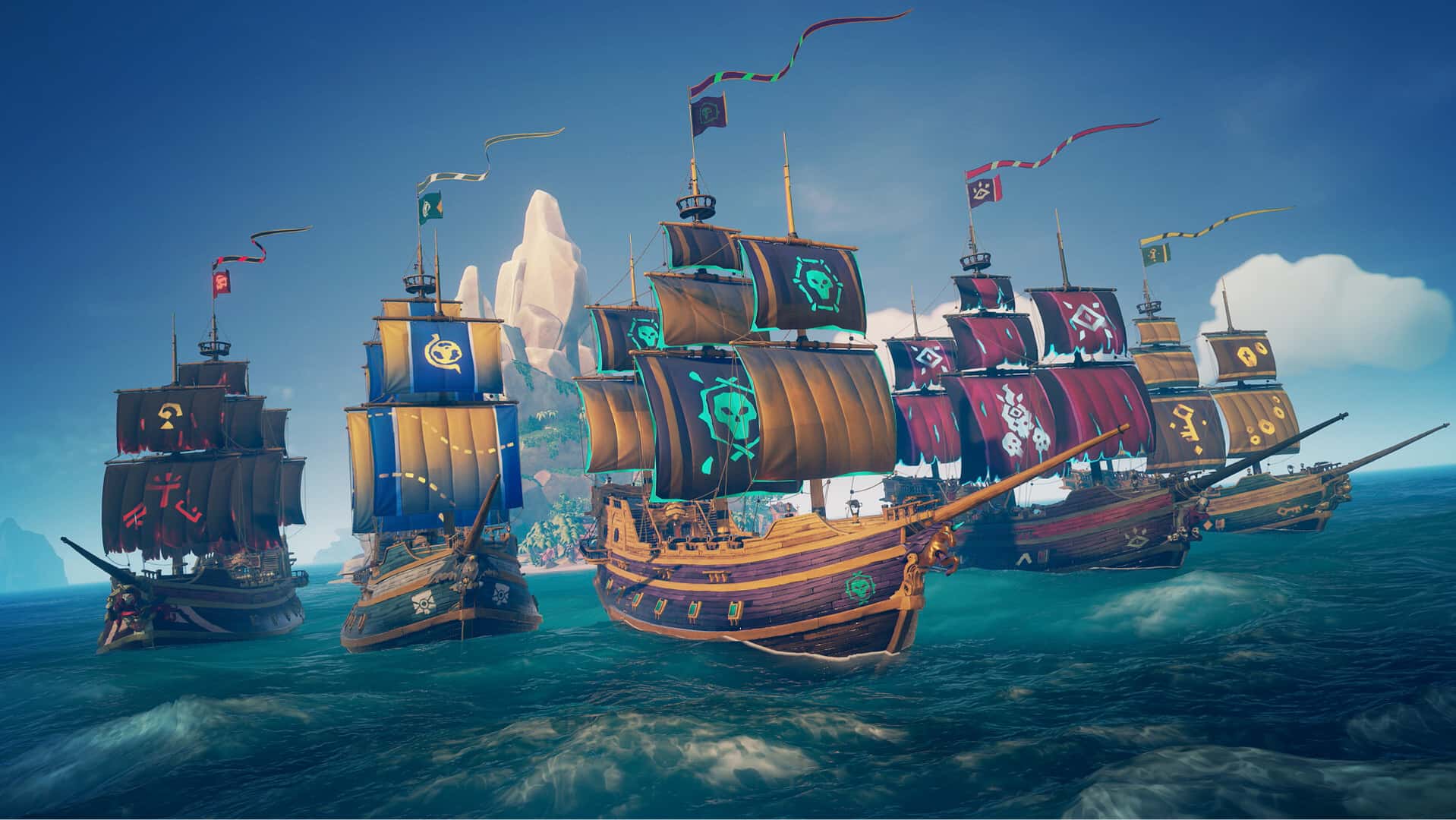 盗贼之海 Sea of Thieves 中文版插画